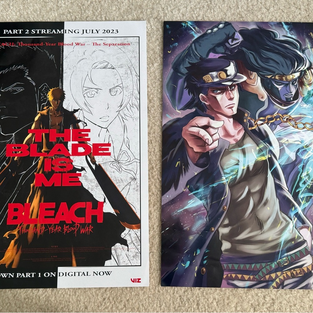 Jojos bizarre adventure poster